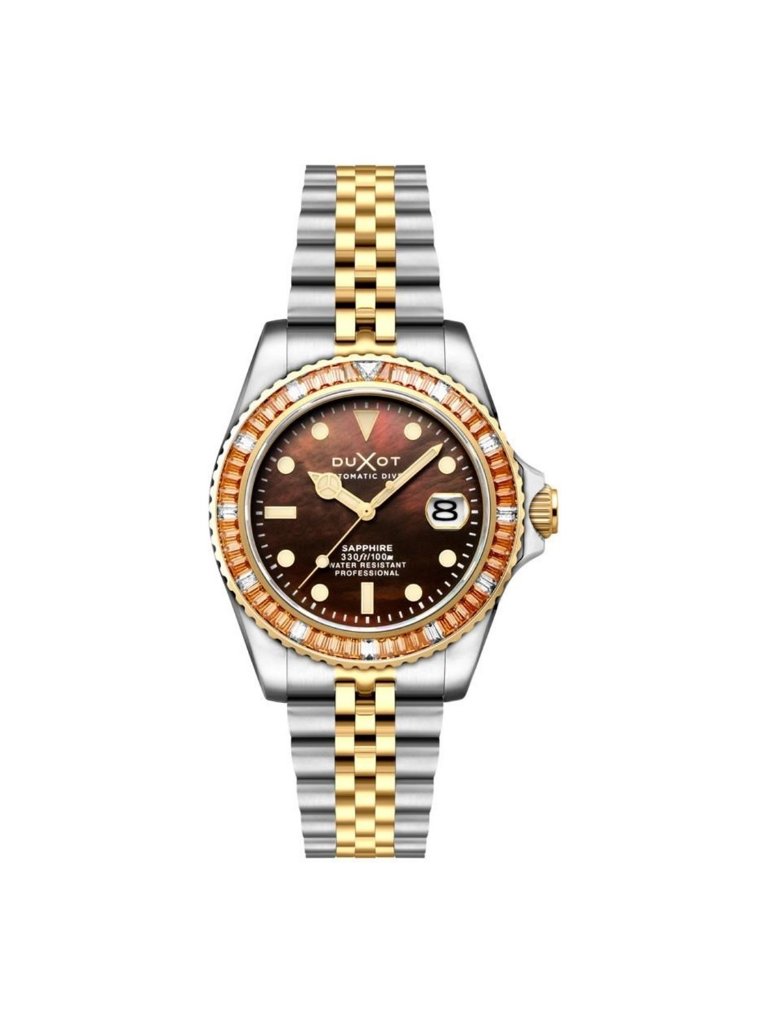 Nwt Duxot Atlantica Automatic Brown Dial Mens Watch